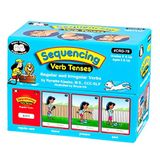 Super Duper Publications  Sequenciamento Regular E Irregular Verbo Tensos Fun Deck  Cartões Flash De Leitor E Gramática  Materiais De Apr