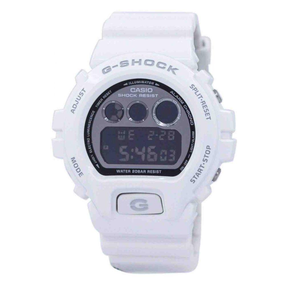 Relógio Casio G-shock Masculino Digital Branco Dw-6900nb-7dr