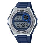 Relógio Casio Illuminator Masculino Azul Mwd-100h-2avdf