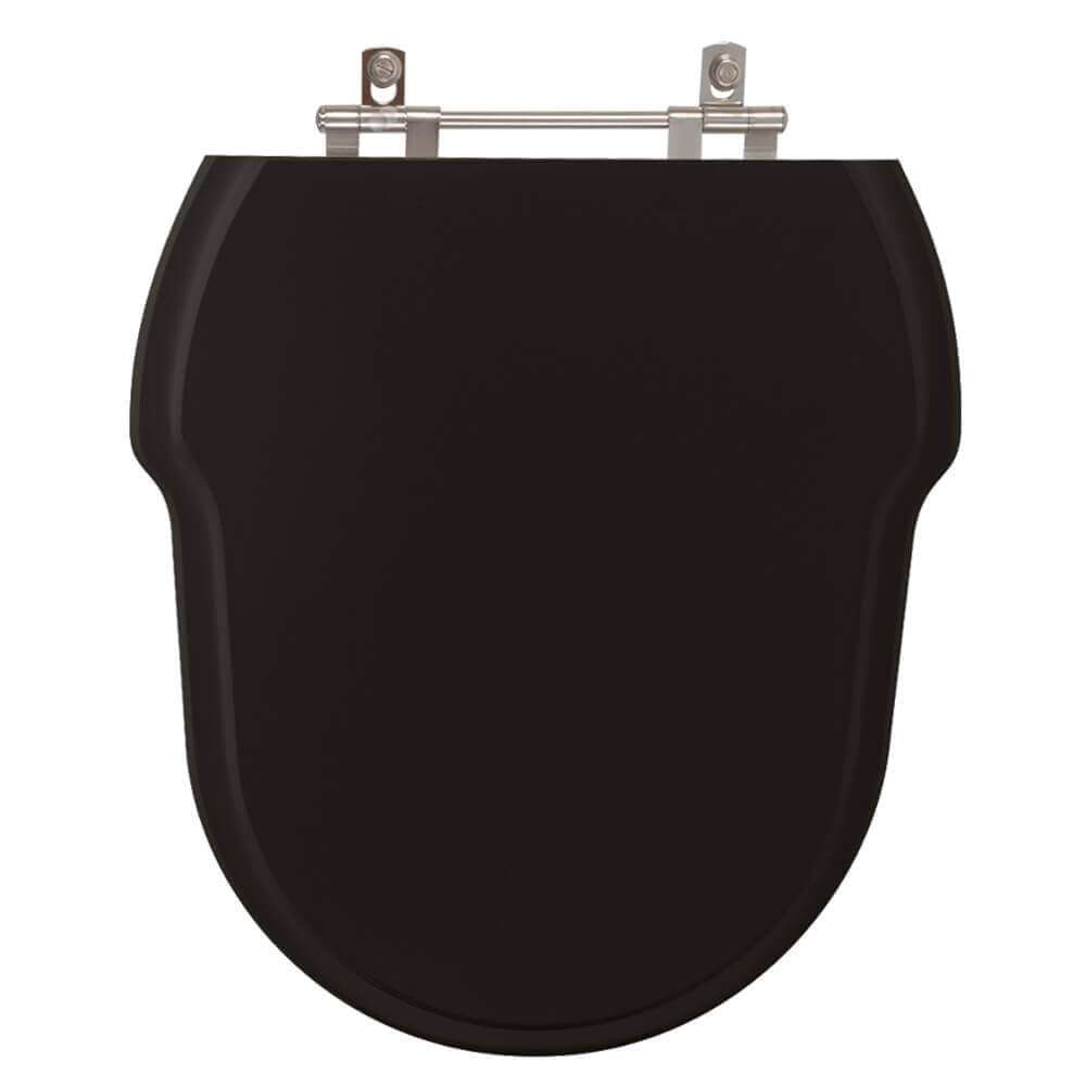 Assento Sanitario Hampton Preto Para Vaso Incepa