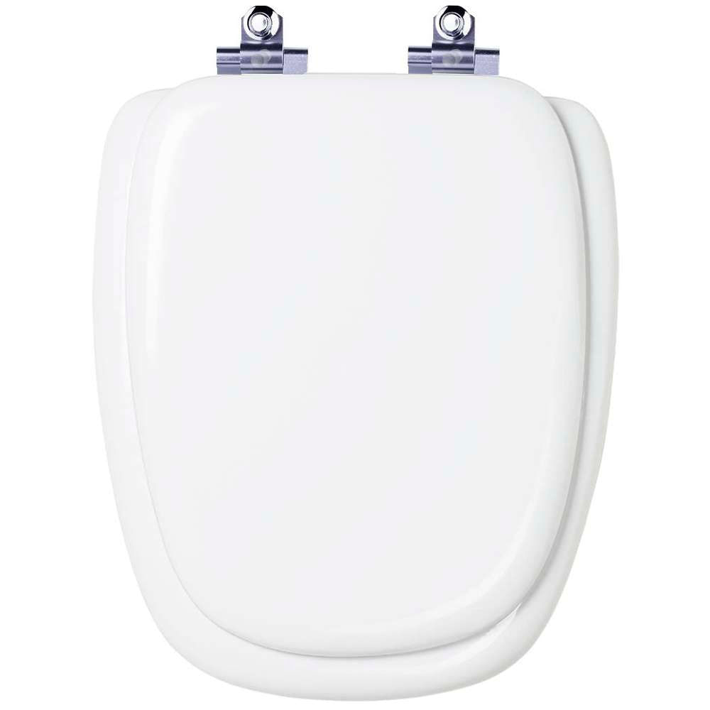 Assento Sanitário Almofadado Com Amortecedor Monte Carlo Branco Para Vaso Deca