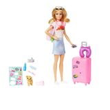Barbie Malibu Viajante Com Acessórios - Mattel