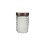 Pote de vidro com tampa Hash 11x17cm 1240ml