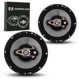 Alto Falante Hurricane Platino QR-6 6' 160W RMS 4 Ohms Quadraxial Preto e Grafite Bobina Simples Par