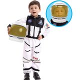 Traje Piloto Astronauta Da Nasa Com Capacete De Viseira Móvel Para Crianças (desde Bebês A  3 Anos)