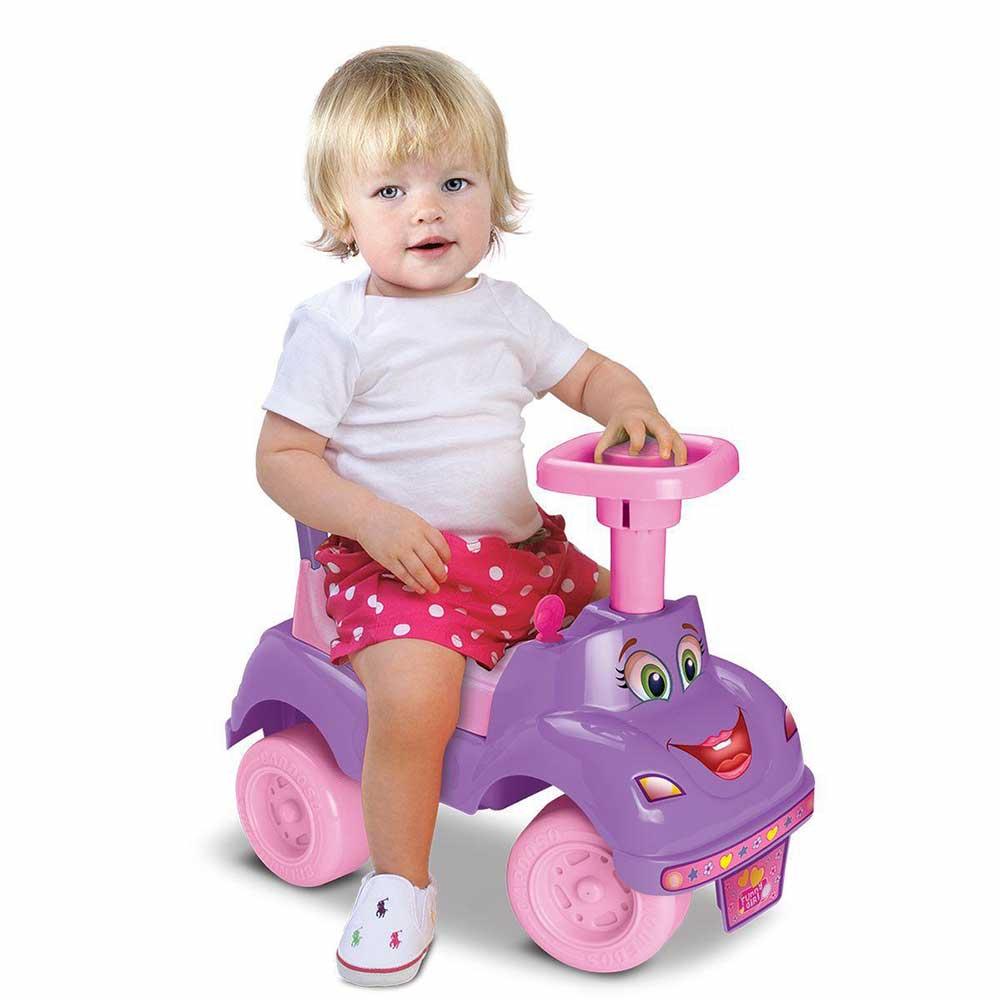 Andador Infantil Totokinha Rosa E Lilas Cardoso Toys