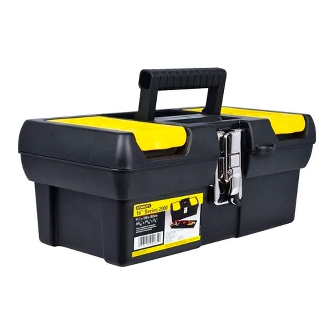 Caixa Ferramenta Stanley 16 Organizadora C/ 2 Compartimentos