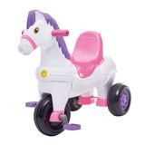Triciclo Infantil Calesita Carrinho De Passeio Poto 2 Em 1