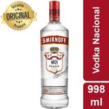 Vodka Nacional Smirnoff - 998ml