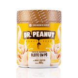 Pasta De Amendoim Sabor Leite Em Pó Com Whey Protein 600g Dr. Peanut