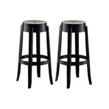 Banqueta Sala De Jantar Shine Uz8007 Kit 2 Un Preto Kappesberg