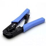 Kit Alicate Grimpar Rj45 Com Trava + 100 Peças Rj45 Cat5-e