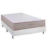 Cama Box Casal Colchao Ortopedico Kappesberg D33 Ep Anatomico Carmine Base Crc Courano White 138x188