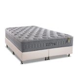 Cama Box King Colchao Molas Anjos Masterpocket Ensacadas Soft Dream Base Crc Courano White 193x203