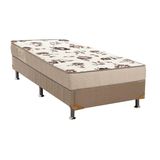 Cama Box Solteiro Colchao Ortopedico Ortobom D33 Ep Anatomico Fort Tech Iso 100 Base Crc Suede Clean 88x188