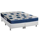 Cama Box Queen Colchao Ortopedico Ortobom D28 Ep Anatomico Fort Tech Iso 60 Base Crc Courano White 158x198