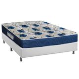 Cama Box Casal Colchao Ortopedico Ortobom D28 Ep Anatomico Fort Tech Iso 60 Base Crc Courano White 138x188