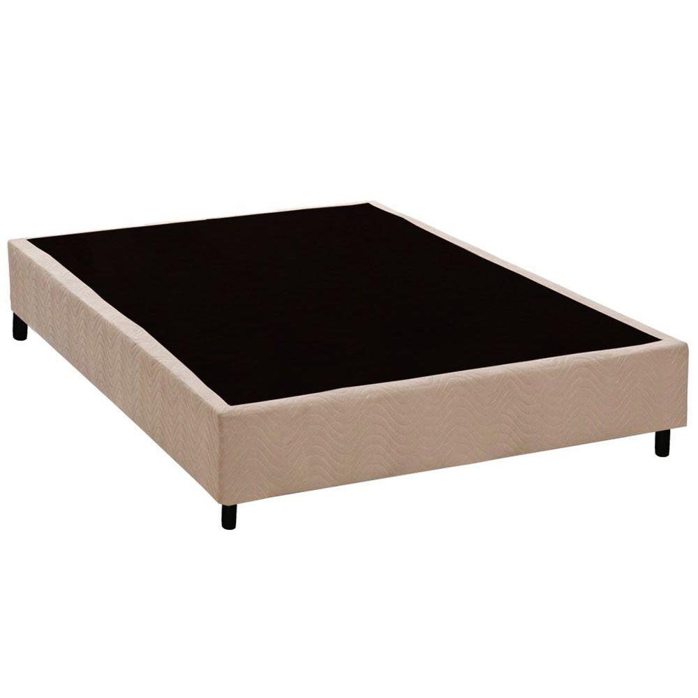Cama Box Base Viuva Universal Suede Clean 128x188x20 Costa Rica