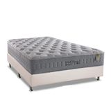 Cama Box Casal Colchao Molas Masterpocket Ensacadas Anjos Soft Dream Base Crc Courano White 138x188