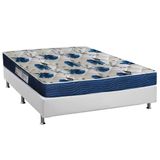 Cama Box Casal Colchao Ortopedico Ortobom D28 Ep Anatomico Fort Tech Iso 60 Base Crc Courano White 138x188