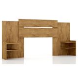 Cabeceira Cama Box Madeirado Solteiro Casal Queen Mila Extensivel Avela Panan