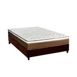 Cama Box Casal Colchao Molas Masterpocket Ensacadas Luckspuma Caribe Base Crc Suede Brown 138x188