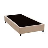 Cama Box Base Solteiro Universal Suede Clean 78x188x20 Costa Rica