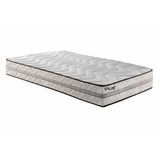 Colchao Solteiro Espuma D33 Pasquale Plus White 88x188x30 Paropas