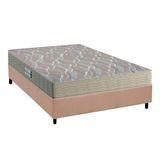 Cama Box Casal Colchao Anatomico Probel D45 Ep Advanced Tech2000 Base Crc Suede Clean 138x188