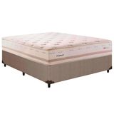 Cama Box Casal Colchao Molas Herval Maxspring England Base Crc Courano Clean 138x188