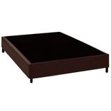 Cama Box Base Viuva Universal Courano Brown 128x188x20 Costa Rica