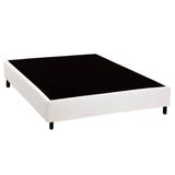 Cama Box Base Viuva Universal Courano White 128x188x20 Costa Rica