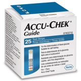 Tiras Para Teste Accu Chek Guide 25un