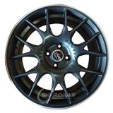 Roda Aro 17x7 Bbs Morgan 4x100 Black Acetinado