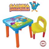 Mesinha Com Cadeira E Boneco Galinha Pintadinha - Monte Líbano