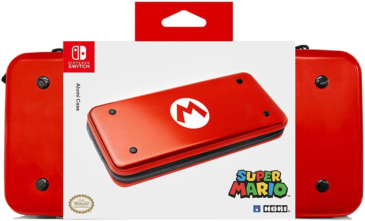 HORI Nintendo Switch Alumi Case (Mario Edition) oficialmente licenciado pela Nintendo - Nintendo Switch