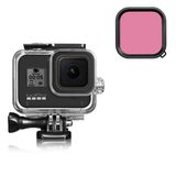 Filtro de Mergulho Rosa para Câmeras GoPro Hero 8