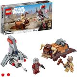 LEGO Star Wars: A New Hope T-16 Skyhopper vs Bantha Microfighters 75265 Kit de Construção de Brinquedos Colecionáveis para Crianças, Nova 2020 (198 P