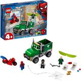 LEGO Marvel Spider-Man Vulture's Trucker Robbery 76147 Playset com Brinquedo de Caminhão de Banco Construível e Minifiguras de Super-Herói, Nova 2020