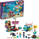 LEGO Friends Dolphins Rescue Mission 41378 Building Kit com Toy Submarine and Sea Creatures, Fun Sea Life Playset com Kacey e Stephanie Minifigures p