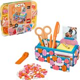 LEGO DOTS Desk Organizer 41907 DIY Craft Decorations Kit para crianças que gostam de projetar e redesenhar seus próprios itens de decoração de quarto