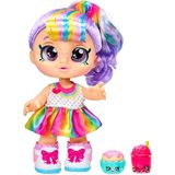 Kindi Kids Snack Time Friends - Pré-Escola Play Doll, Rainbow Kate - para idades 3+ | Roupas mutáveis e sapatos removíveis - Diversão Jogo de Lanche,