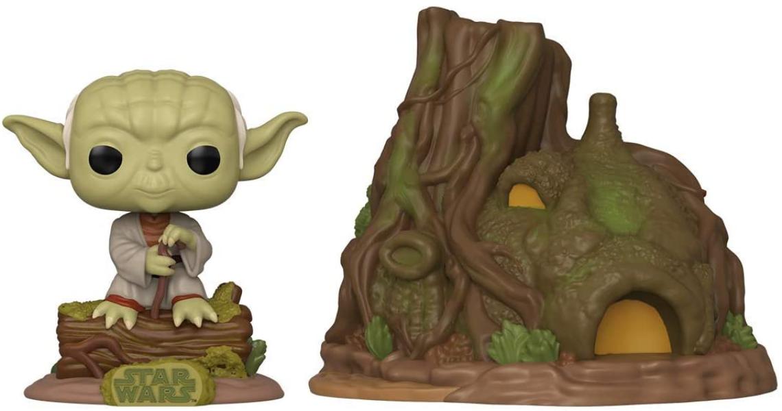 Funko Pop! Cidade: Star Wars - Yoda's Hut, Multicolor