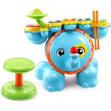 VTech Zoo Jamz Stompin' Fun Drums,Multicolor