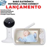 Câmera Babá Eletrônica Motorola Vm65 Connect Tela 5 Pol. 2.4ghz