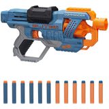 NERF Elite 2.0 Comandante RD-6 Blaster, 12 Dardos Oficiais, Tambor Rotativo de 6 Dardos, Trilhos Táticos, Pontos de Fixação de Barril e Estoque