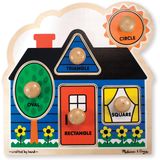 Melissa & Doug Primeiras Formas Jumbo Knob Puzzle