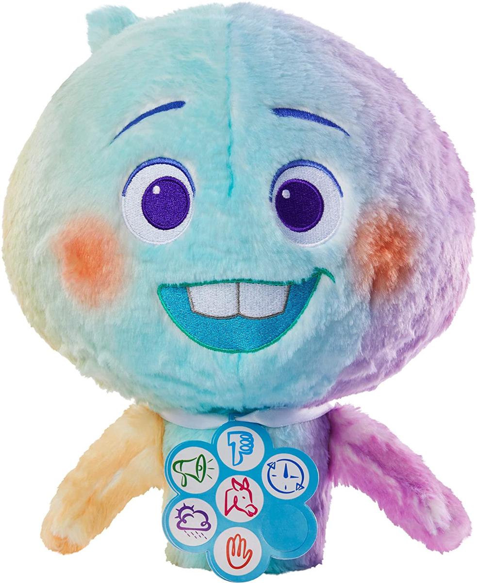 Mattel Disney e Pixar Soul 22 apresentam boneca plush colecionável com luzes e sons, 11 em altura huggable stuffed personagem brinquedo com olhar aut