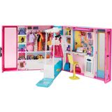 Barbie Dream Closet Com Mais De 30 Peças, Closet De Brinquedo