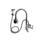 Torneira Bica Flexível Gourmet Pia Parede Com Ducha 1/4 C34